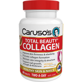 Caruso's Natural Health Total Beauty Collagen 60 Tablets